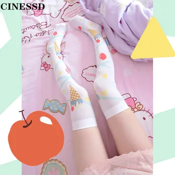 Japanese Soft Sister Ice Cream Print Stockings Thigh High Teen Girls Student Lolita Sweet Cute Overknee Leggings Cosplay
Japanese Soft Sister Ice Cream Print Stockings Thigh High Teen Girls Student Lolita Sweet Cute Overknee Leggings Cosplay