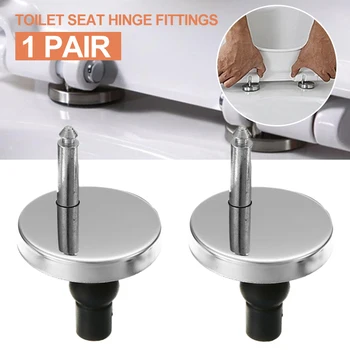 2pcs Toilet Seat Fixings Replacement Toilet Seat Hinge Fitting Screw Anchoring Setscrew Pin Tools Accessories
2pcs Toilet Seat Fixings Replacement Toilet Seat Hinge Fitting Screw Anchoring Setscrew Pin Tools Accessories