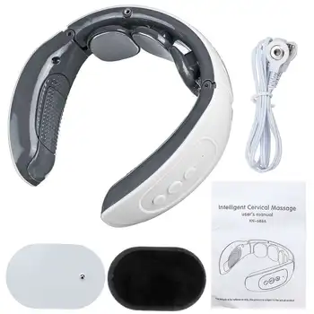 3 Massage Heads Electric Pulse Back Neck Massager Pain Relief Health Care Cervical Massager Relaxation Tool White 
3 Massage Heads Electric Pulse Back Neck Massager Pain Relief Health Care Cervical Massager Relaxation Tool White