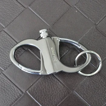 

Metal key ring multi-function portable ten thousand matches, Waterproof kerosene lighter, Lighters and Smoking Accessories