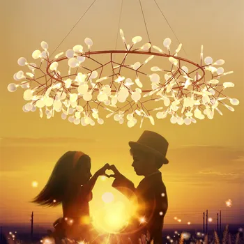 LED Round Chandelier Luxury Tree Leaf Deco Chandeliers Creative Art Designer 162/216 Leds D125cm D160cm Modern Brushed Stainless 
LED Round Chandelier Luxury Tree Leaf Deco Chandeliers Creative Art Designer 162/216 Leds D125cm D160cm Modern Brushed Stainless