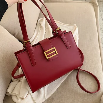 Mododiino Brand Top-Handle Bag Ladies Bag Leather Crossbody Bag New Elegant Shoulder Bag Women's Tote Bag Handbag Red DNV1267
Mododiino Brand Top-Handle Bag Ladies Bag Leather Crossbody Bag New Elegant Shoulder Bag Women's Tote Bag Handbag Red DNV1267