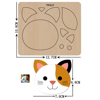 Lovely Cat Wooden die mold diy Scrapbooking 2020 new craft Cutting Dies mould Suitable for common die cutting machines
Lovely Cat Wooden die mold diy Scrapbooking 2020 new craft Cutting Dies mould Suitable for common die cutting machines
