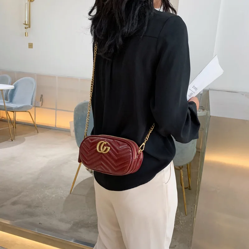 France Non-mainstream Bag Women's 2019 Korean-style New Style Trend Western Style Small round Bag WOMEN'S Bag Chain Shoulder Dia
France Non-mainstream Bag Women's 2019 Korean-style New Style Trend Western Style Small round Bag WOMEN'S Bag Chain Shoulder Dia