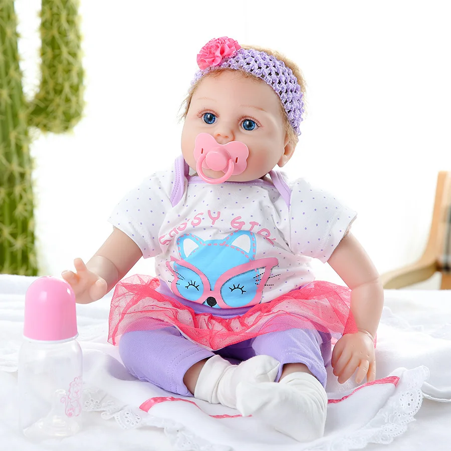 55cm Cross Border Model Infant Reborn Dolls Vinyl Soft Silcone Ocean Silicon Silicon Model Rag Baby Manufacturers Wholesale
55cm Cross Border Model Infant Reborn Dolls Vinyl Soft Silcone Ocean Silicon Silicon Model Rag Baby Manufacturers Wholesale