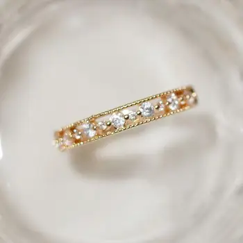 Fashion Cute Crystal Wedding Ring Popular Simple Ladies Jewelry Send Girlfriend Exquisite Birthday Gift Factory Wholesale
Fashion Cute Crystal Wedding Ring Popular Simple Ladies Jewelry Send Girlfriend Exquisite Birthday Gift Factory Wholesale