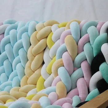 1M/1.5M/2M/3M Baby Bed Bumper cot room decor 3 Braid Pillow Cushion protector Bedding habitacion baby nursery crib For kids bed
1M/1.5M/2M/3M Baby Bed Bumper cot room decor 3 Braid Pillow Cushion protector Bedding habitacion baby nursery crib For kids bed