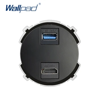 Wallpad HDMI USB 3.0 Wall Socket Function Key Only For Data Transmission Free Combination
Wallpad HDMI USB 3.0 Wall Socket Function Key Only For Data Transmission Free Combination