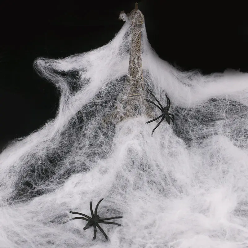 Halloween Scary Party Scene Props Stretchy Cobweb Spider Web Horror Halloween Decoration For Bar Haunted House Festival Party
Halloween Scary Party Scene Props Stretchy Cobweb Spider Web Horror Halloween Decoration For Bar Haunted House Festival Party