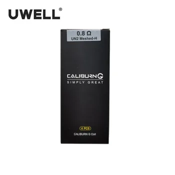 

4/8/12pcs Original Uwell Caliburn G Mesh Coil 0.8ohm Fecral 1.0ohm Head for E Cigarette Uwell Caliburn G Pod KOKO Prime Vape Kit