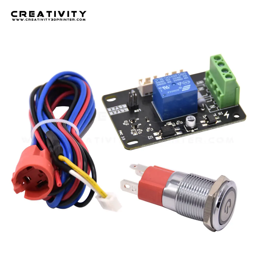 ELF 3D Printer PWC Power Monitoring Auto Power off Continued to Play Module Automatically Detect 3D Printer Parts
ELF 3D Printer PWC Power Monitoring Auto Power off Continued to Play Module Automatically Detect 3D Printer Parts