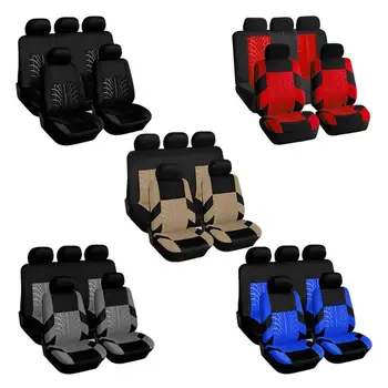 Car Seat Cover Set Universal High-quality Personality Tire Track Splicing Auto Styling Accessories Interior Accessories 2/4/9pcs
Car Seat Cover Set Universal High-quality Personality Tire Track Splicing Auto Styling Accessories Interior Accessories 2/4/9pcs
