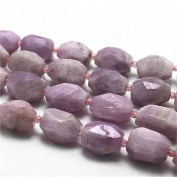 15X20mm Natural Genuine Purple Kunzite Hand Cut Faceted Nugget Loose Beads 
15X20mm Natural Genuine Purple Kunzite Hand Cut Faceted Nugget Loose Beads