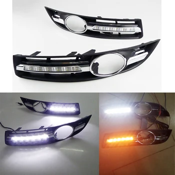 2Pcs LED DRL for VW Passat B6 2006 2007 2008 2009 2010 2011 Car-styling DRL Daytime Running Lights Waterproof fog lamps cover
2Pcs LED DRL for VW Passat B6 2006 2007 2008 2009 2010 2011 Car-styling DRL Daytime Running Lights Waterproof fog lamps cover