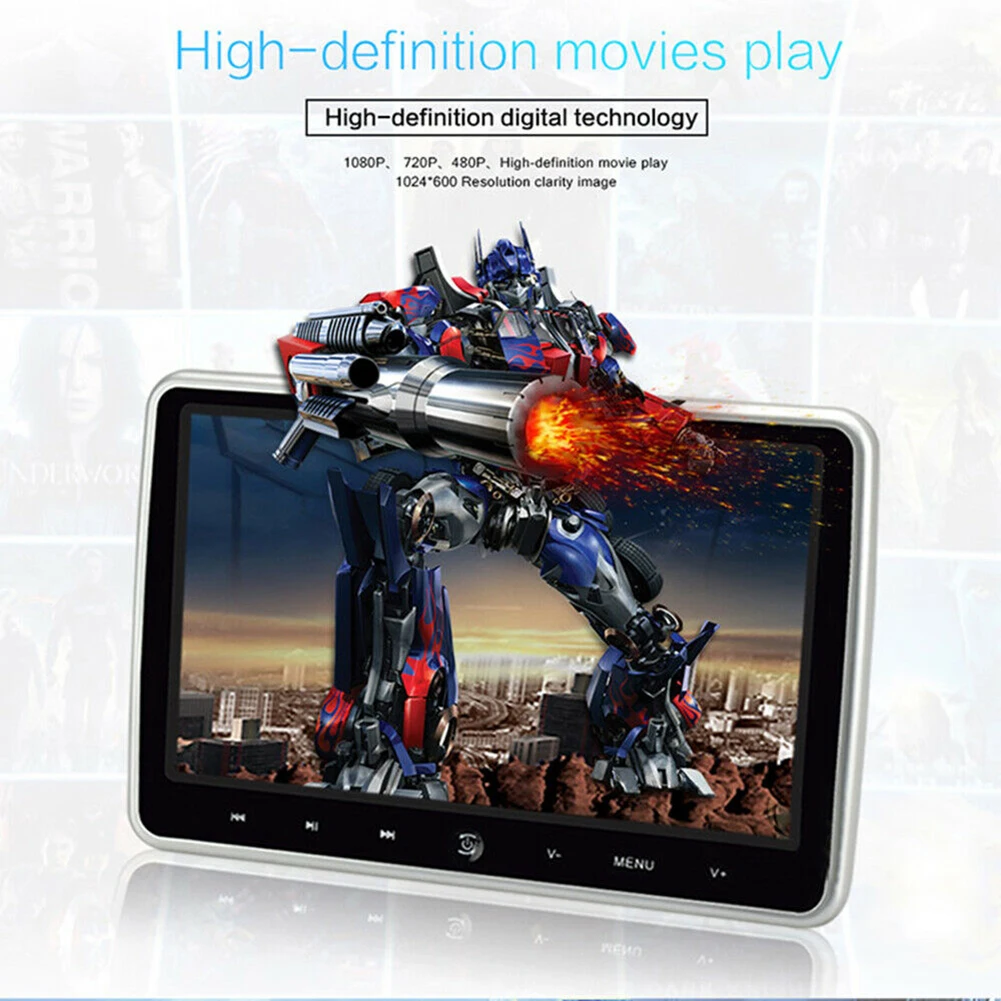10.1Inch Car DVD Player Car Headrest Monitor Digitl LCD Display Screen HD Game AV/USB FM Radio Infrared Monitor DVD Player
10.1Inch Car DVD Player Car Headrest Monitor Digitl LCD Display Screen HD Game AV/USB FM Radio Infrared Monitor DVD Player