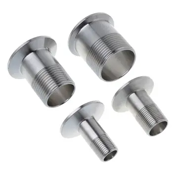 Stainless Steel Sanitary Male Threaded Ferrule Pipe Fitting Tri clamp Adapter R9JF
Stainless Steel Sanitary Male Threaded Ferrule Pipe Fitting Tri clamp Adapter R9JF