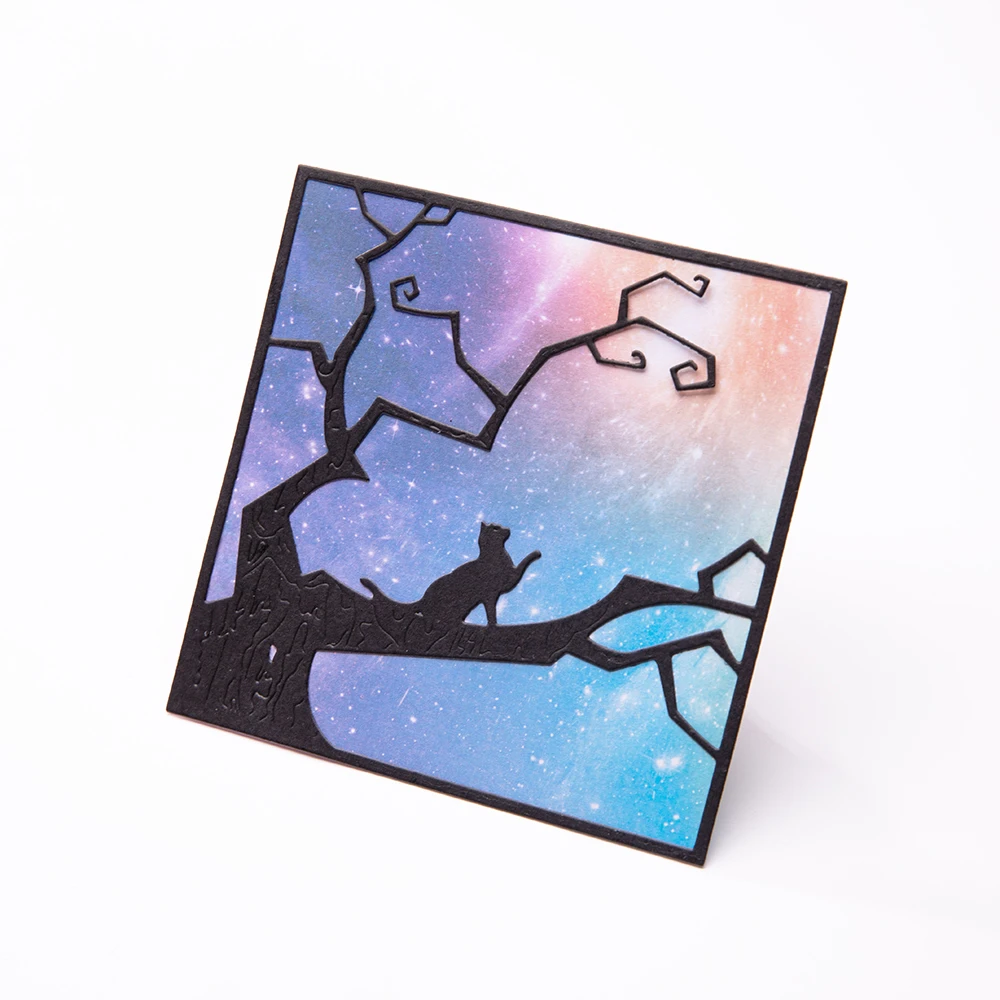 Halloween Tree Frame Adv-one Metal Cutting Dies Stencils For DIY Scrapbooking Embossing Paper Cards Photo Album Making Craft
Halloween Tree Frame Adv-one Metal Cutting Dies Stencils For DIY Scrapbooking Embossing Paper Cards Photo Album Making Craft