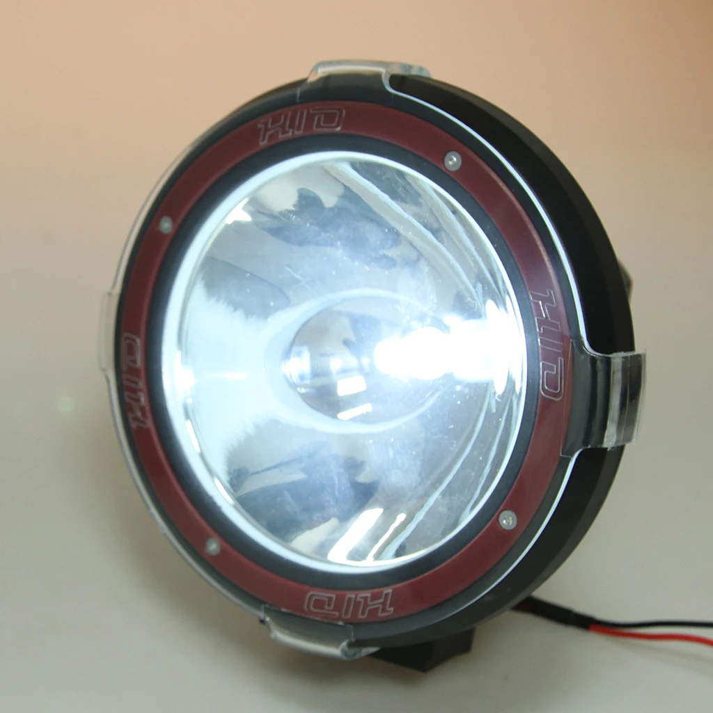 7Inch 100W Round Spot Beam Led Pod Lights Led Driving Fog Lights Cube Lights For Jeep/ Truck/ Polaris/ ATV /UTV /SUV/ Boat Red 7Inch 100W Round Spot Beam Led Pod Lights Led Driving Fog Lights Cube Lights For Jeep/ Truck/ Polaris/ ATV /UTV /SUV/ Boat Red