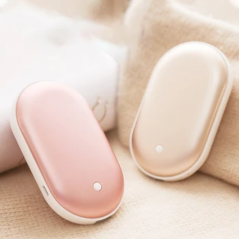 2 In 1 Power Bank Electric Hand Warmer Pocket Power Bank Winter Double-Side Heating Portable USB Rechargeable 5200mAh
2 In 1 Power Bank Electric Hand Warmer Pocket Power Bank Winter Double-Side Heating Portable USB Rechargeable 5200mAh