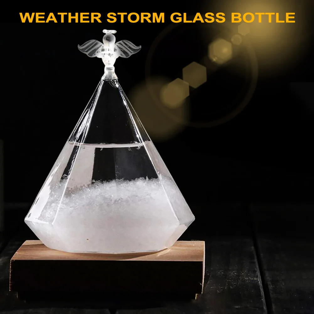 New Storm Glass Creative Drop-Shaped Storm Glass Bottle Desktop Weather Station Weather Predictor Weather Predictor Home Decor
New Storm Glass Creative Drop-Shaped Storm Glass Bottle Desktop Weather Station Weather Predictor Weather Predictor Home Decor
