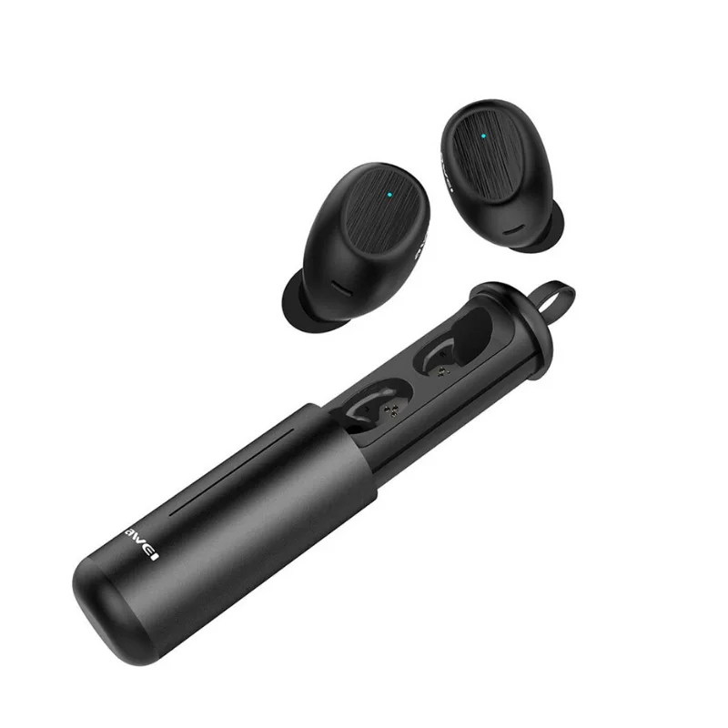 DRXENN Awei T55 TWS V5.0 True Wireless Sport Bluetooth Stereo Eearbuds Earphone Dual Microphone Headset With Charging Case
DRXENN Awei T55 TWS V5.0 True Wireless Sport Bluetooth Stereo Eearbuds Earphone Dual Microphone Headset With Charging Case