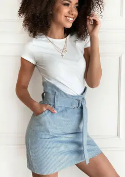 Summer Fashion Womens Bodycon Wet Look High Waist Ladies Mini Pencil Skirt Dress
Summer Fashion Womens Bodycon Wet Look High Waist Ladies Mini Pencil Skirt Dress