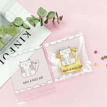50pcs/lot Clouds Striped Cartoon Cat Self Adhesive Soap Cookies Pack Self-adhesive Bags Transparent Cellophane Nougat Wrap Bag
50pcs/lot Clouds Striped Cartoon Cat Self Adhesive Soap Cookies Pack Self-adhesive Bags Transparent Cellophane Nougat Wrap Bag
