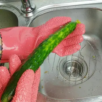 Creative Rub Peeling Potato Cleaning Glove Vegetable Scraping Fish Scale Nonslip Glove Silicone Cleaning Kitchen Supplies
Creative Rub Peeling Potato Cleaning Glove Vegetable Scraping Fish Scale Nonslip Glove Silicone Cleaning Kitchen Supplies