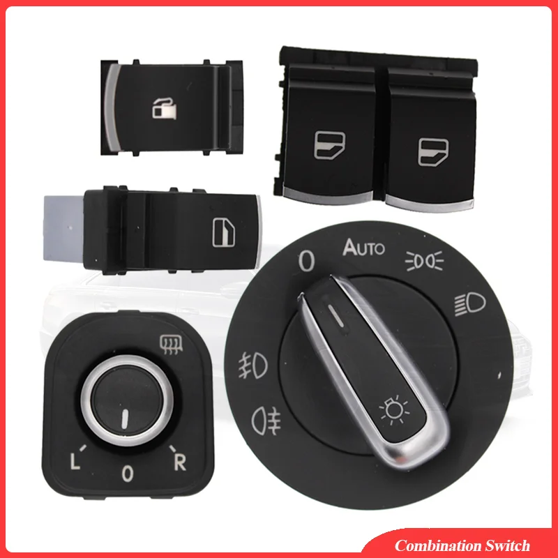 Car Window Mirror Headlight Fuel Tank Control Switch For VW Passat B6 Golf MK5 V6 R32 GTI MK5 Rabbit Tiguan 5K3959857 5ND941431B
Car Window Mirror Headlight Fuel Tank Control Switch For VW Passat B6 Golf MK5 V6 R32 GTI MK5 Rabbit Tiguan 5K3959857 5ND941431B