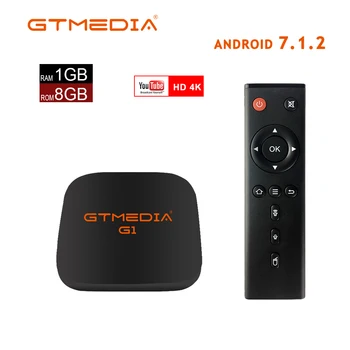 Portugal GTMEDIA G1 Android TV Box HDMI 2.0 2.4G Wifi 1GBRAM 8GBROM 4K Amlogic S905W Quad core ARM Cortex-A53 Black Set Top Box
Portugal GTMEDIA G1 Android TV Box HDMI 2.0 2.4G Wifi 1GBRAM 8GBROM 4K Amlogic S905W Quad core ARM Cortex-A53 Black Set Top Box