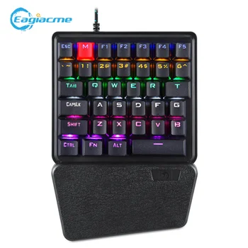 Mechanical Gamer Keyboard For One-Hand With MX Blue Switch All Keys Antighosting Ergonomic Gaming Keyboard For PC/Laptop
Mechanical Gamer Keyboard For One-Hand With MX Blue Switch All Keys Antighosting Ergonomic Gaming Keyboard For PC/Laptop