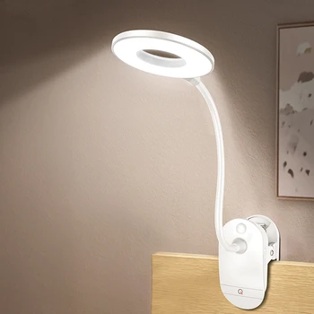 Table Lamps 18650 LED Touch On/off Switch 3 Modes Clip Desk Lamp Eye Protection Reading Dimmer Rechargeable USB
Table Lamps 18650 LED Touch On/off Switch 3 Modes Clip Desk Lamp Eye Protection Reading Dimmer Rechargeable USB