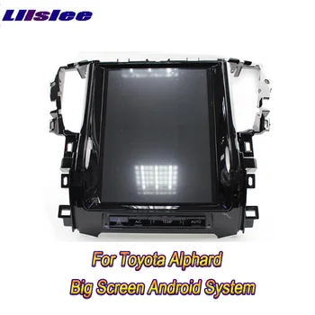 Liislee 2 din Android For Toyota Alphard Big Screen Car Multimedia Player GPS Navigation Video Radio Auto radio Carplay
