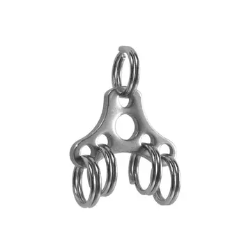 Titanium Steel Keychain Pocket Clip Multi-Purpose Pocket Suspension Clip Keyring X7XB
Titanium Steel Keychain Pocket Clip Multi-Purpose Pocket Suspension Clip Keyring X7XB