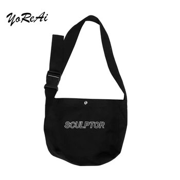 YoReAi Korean Style New Letter Print Tote Adjustable Shoulder Strap Simple Package Canvas Bags Shoulder Messenger Bag 
YoReAi Korean Style New Letter Print Tote Adjustable Shoulder Strap Simple Package Canvas Bags Shoulder Messenger Bag