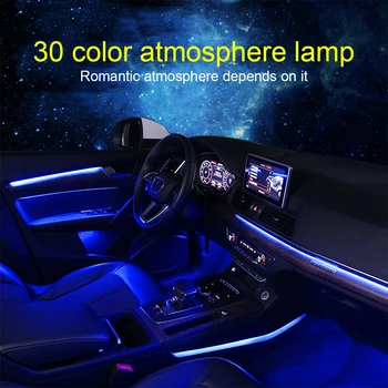 Ambient light for AUDI A5L 30 colors screen control center console arm rest LED trim original screen blue orange silver color
Ambient light for AUDI A5L 30 colors screen control center console arm rest LED trim original screen blue orange silver color