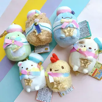 Cartoon Corner Bio Japan Animie 7th anniversary Sumikko Gurashi plush toy stuffed Soft Plush Keychains 
Cartoon Corner Bio Japan Animie 7th anniversary Sumikko Gurashi plush toy stuffed Soft Plush Keychains