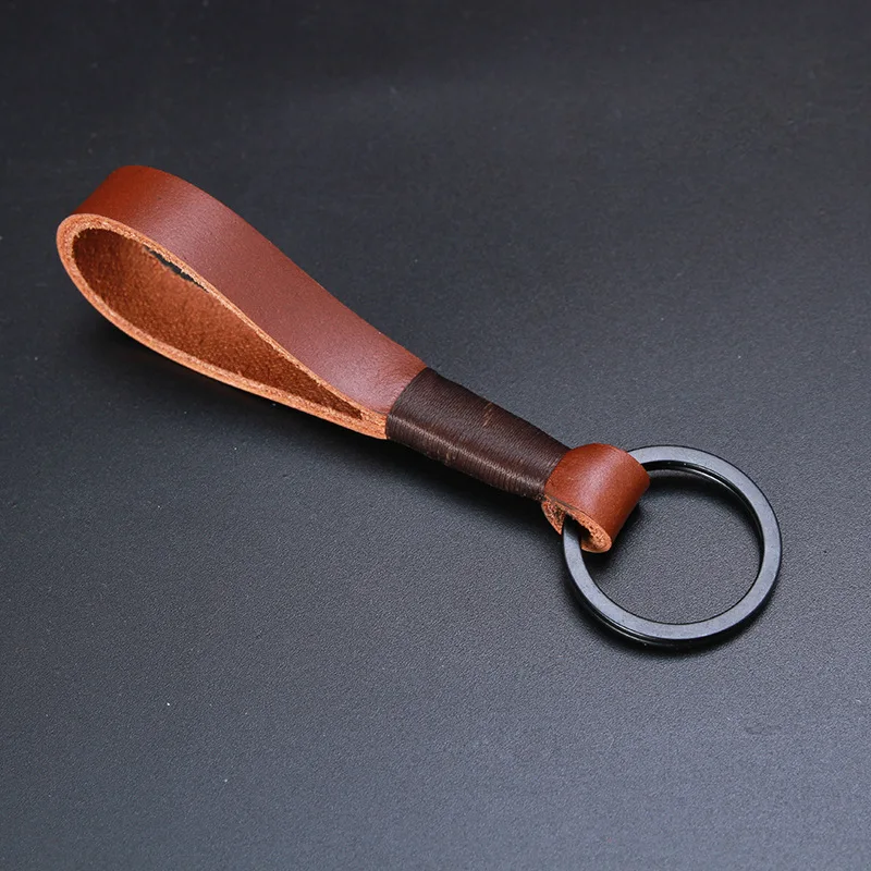 Handmade Real Leather Cowhide Rope Keychain Metal Key Ring Key Chain Key Holder Key Cover Auto Keyring Charm Gift Box Packing
Handmade Real Leather Cowhide Rope Keychain Metal Key Ring Key Chain Key Holder Key Cover Auto Keyring Charm Gift Box Packing