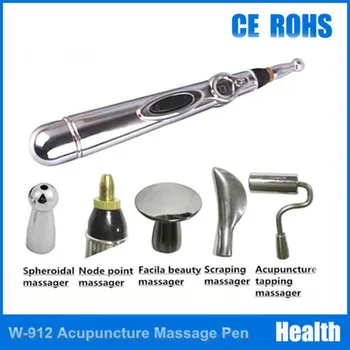 Electronic Accupuncture Massage Pen with 5 Massage Head Meridians Laser Energy Point Pen Massager Pain Relief Massage Tool
Electronic Accupuncture Massage Pen with 5 Massage Head Meridians Laser Energy Point Pen Massager Pain Relief Massage Tool