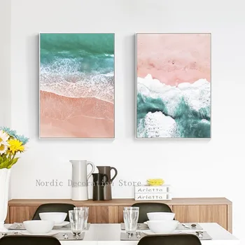 Pink Green Seascapes Wall Prints Beach Oil Painting Quotes Poster Landscapes Print Modern Posters And Prints Living Room Decor
Pink Green Seascapes Wall Prints Beach Oil Painting Quotes Poster Landscapes Print Modern Posters And Prints Living Room Decor