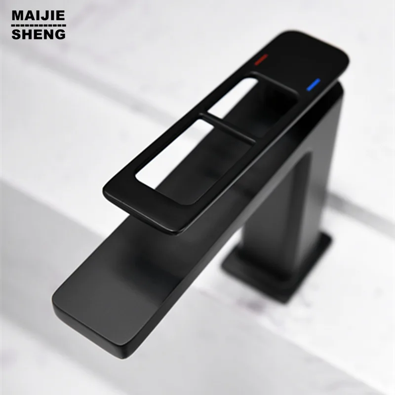 Bathroom black basin faucet brass body black basin sink mixer hot and cold Free PB black crane pure black tap for bathroom
Bathroom black basin faucet brass body black basin sink mixer hot and cold Free PB black crane pure black tap for bathroom