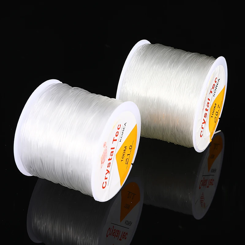 1pc 0.6/0.7/0.8/1.0mm Stretch Elastic Cords Transparent Line Bracelet Thread Beading Rope String DIY Jewelry Making Accessories
1pc 0.6/0.7/0.8/1.0mm Stretch Elastic Cords Transparent Line Bracelet Thread Beading Rope String DIY Jewelry Making Accessories
