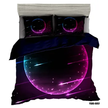 Lychee Galaxy Starry Sky 3D Printed Bedding Set Polyester Pillowcase Duvet Cover Sets 3pcs Home Textile Family Bed Sets 
Lychee Galaxy Starry Sky 3D Printed Bedding Set Polyester Pillowcase Duvet Cover Sets 3pcs Home Textile Family Bed Sets