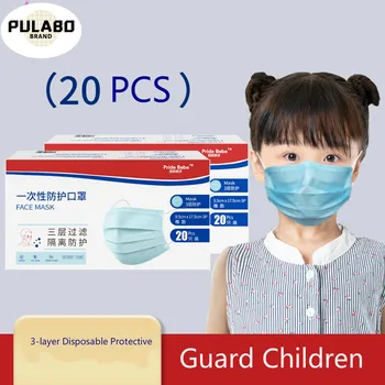 Adult + Kids Earmuffs 20 Pcs 3-layer Disposable Protective Masks PM2.5 Flu Bacteria Face Dust-proof Safety Masks Children
Adult + Kids Earmuffs 20 Pcs 3-layer Disposable Protective Masks PM2.5 Flu Bacteria Face Dust-proof Safety Masks Children