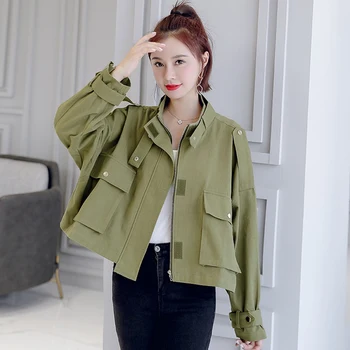 SexeMara fashion The New Loose Short paragraph Tooling pocket splice jacket Free shipping
SexeMara fashion The New Loose Short paragraph Tooling pocket splice jacket Free shipping