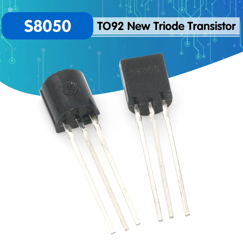 Фото 100 шт. S8050 TO-92 8050 TO92 Новый триодный транзистор | Электроника