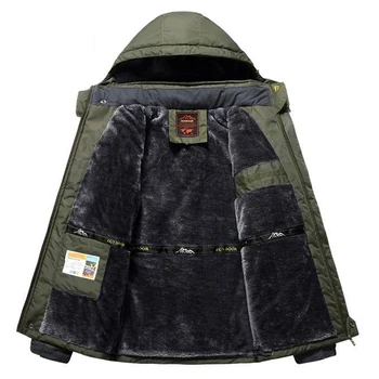 Winter Fleece Military Hiking Jackets Men Windproof Waterproof Outwear Parka Mens Windbreaker Army Raincoat Coat Overcoat
Winter Fleece Military Hiking Jackets Men Windproof Waterproof Outwear Parka Mens Windbreaker Army Raincoat Coat Overcoat