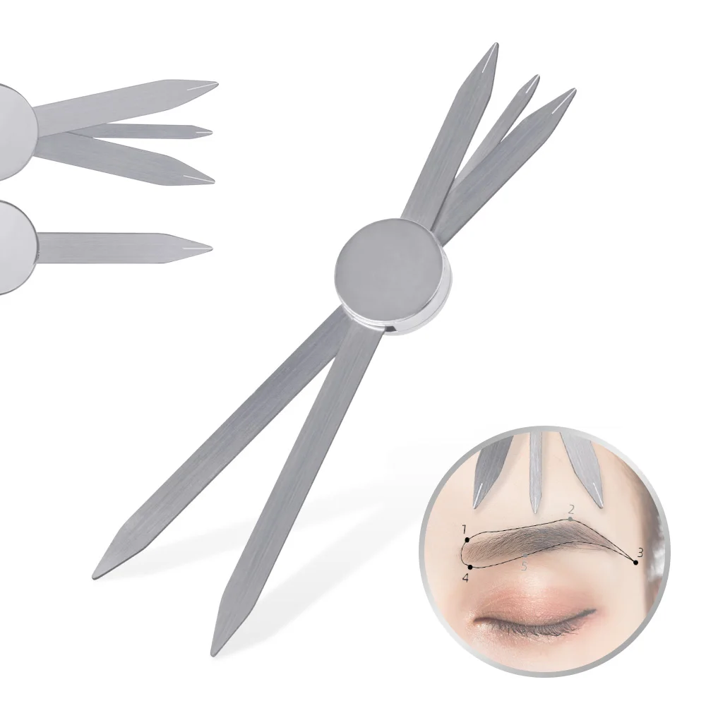 Microblading Compass Position Ruler Eyebrow Mapping Tool Precise Ruler for Permanent Makeup Eyebrow Measurement Supplies
Microblading Compass Position Ruler Eyebrow Mapping Tool Precise Ruler for Permanent Makeup Eyebrow Measurement Supplies