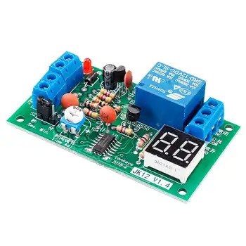 JK12-A 12V Time Adjustable Relay Module with LED Digital Tube Display Countdown Single Chip Relay
JK12-A 12V Time Adjustable Relay Module with LED Digital Tube Display Countdown Single Chip Relay