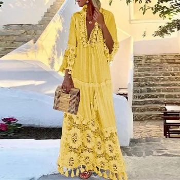 Plus Size 4xl Boho Lace Beach Dress Tunic Cotton Beach Cover Up Saida De Praia Women Bikini Cover-ups Pareo Sarong Beachwear
Plus Size 4xl Boho Lace Beach Dress Tunic Cotton Beach Cover Up Saida De Praia Women Bikini Cover-ups Pareo Sarong Beachwear